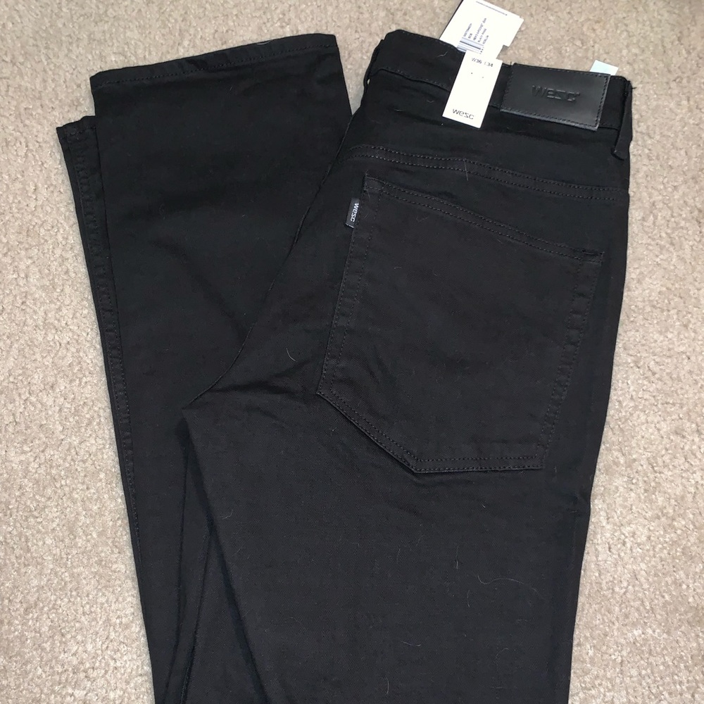 Men’s WESC black jeans 36x34